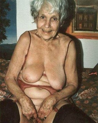 very Old Grannies Shows Their Wrinkled Bodies