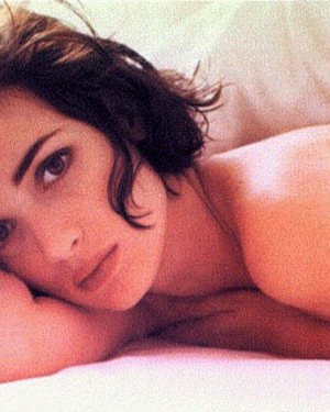 Celebrity Actress Winona Ryder Showing Hot Boobs