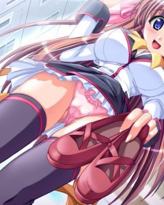 Teen busty hentai gymnist meiko loves wearing tight spandex
 #69707389