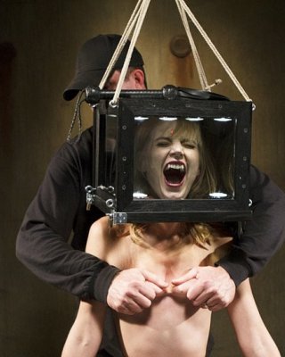 Mona Wales Is Rope Bound In A Box And Punished For Her Smart Ass Attitude