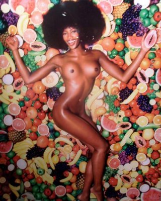 Naomi Campbell Fantastic Exposed Black Body