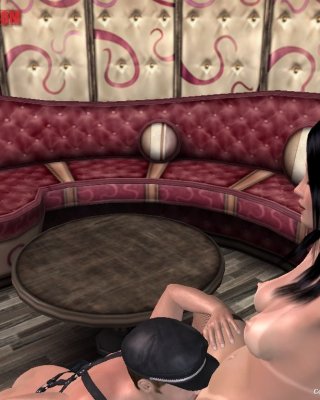 Hot BDSM Sex Action Created In Virtual Fetish 3d Sex Game!