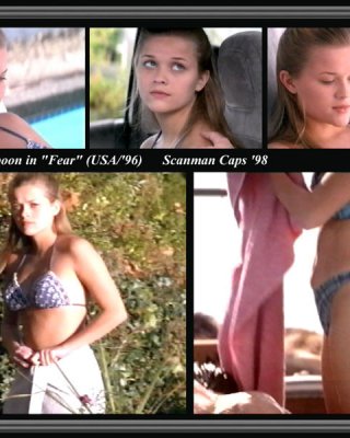 Süße Schauspielerin Reese Witherspoon in frühen Oben-ohne-Aufnahmen
 #72740407