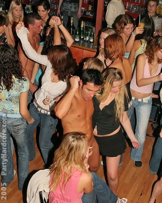 Party hardcore :: hot amateur girls ans muscular guys having wild hardcore party
 #76821251