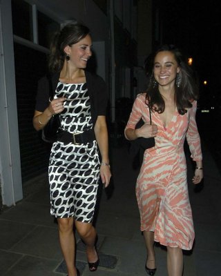 Princess Kate Middleton flashing her panties upskirt in car paparazzi pictures #75306419