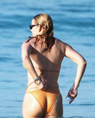 Mariah Carey See Thru Dress And Bikini Paparazzi Pictures