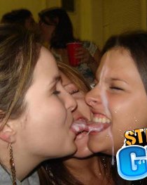 Horny Teen Gfs Get Blasted With Jizz Facials