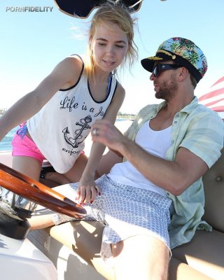 Alina West Fucked On A Boat