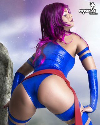 CosplayErotica Psylocke XMen 3 The Last Stand nude cosplay Porn