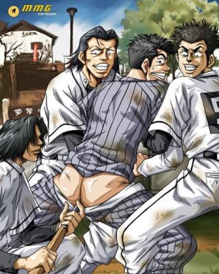 Kinky anime Homosexuell Mann berührt seine Woche Freunde Schwanz
 #69590747