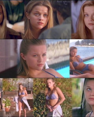 女優のリース・ウィザースプーンがB級映画でトップレスになる
 #75350016