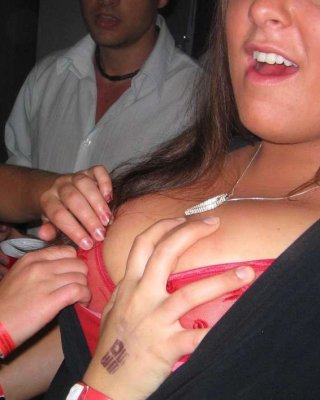 Drunk Naked College Girls Flashing Perky Tits At A Party