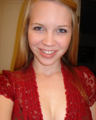 Real Amateur Blonde Teen Selfshots