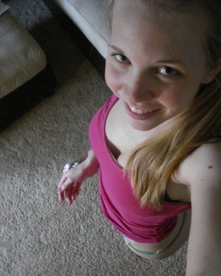 Real Amateur Blonde Teen Selfshots