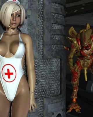 320px x 400px - Horny blonde 3d nurse getting fucked by an alien with long cock Porn  Pictures, XXX Photos, Sex Images #2678960 - PICTOA
