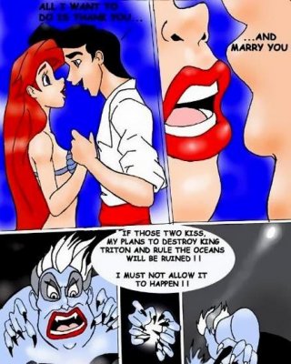 Aquata grab Triton till gets her tender twat plugged #69598429
