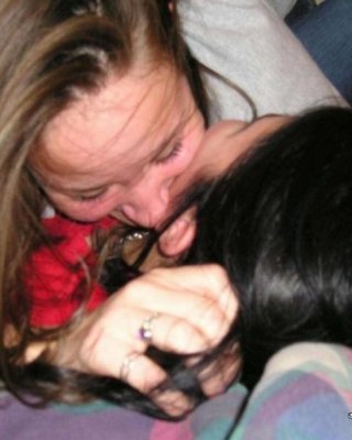 Amateur kinky horny lesbo lovers get hot and naughty #68173141