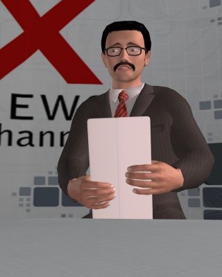 3d Animated Sex Behind The Scenes In A Newsroom