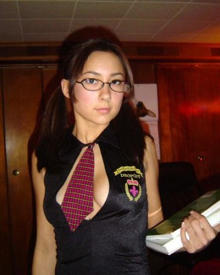 Busty Asian Schoolgirl In Uniform