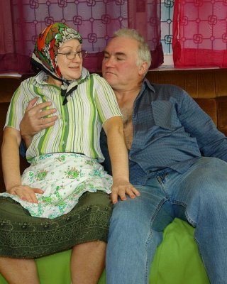 Horny Grandma And Grandpa Fucking Hot Like An Old Times