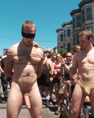 Cody Allen, Beaten, Fucked, And Humiliated During A Street Fair.