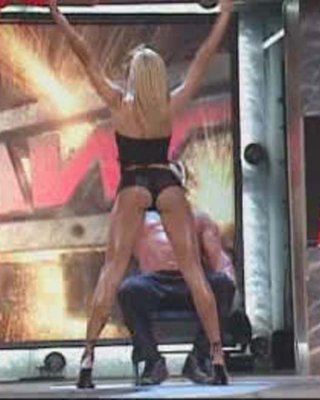 Stacy Keibler Exposing Fucking Sexy Body And Hot Ass In Thong On Stage