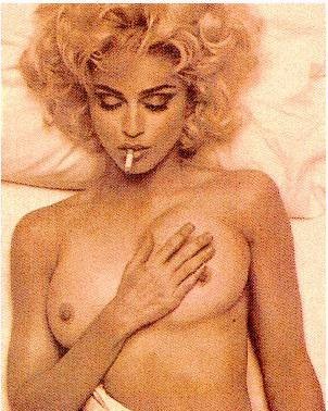 sassy Pop Star Madonna Nude