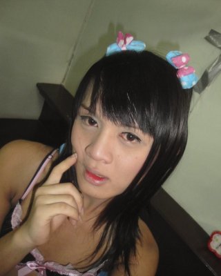 Petite Amateur Asian Ladyboy In Lingerie With Her Toy #77906798