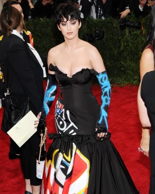 Katy Perry showing huge cleavage at the Costume Institute Benefit Gala at the Me #75164819