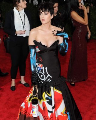 Katy Perry showing huge cleavage at the Costume Institute Benefit Gala at the Me #75164831