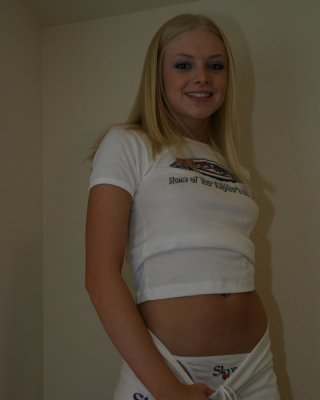 Blonde Amateur Teen Tease