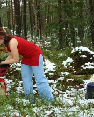 Outdoor Fuck Machine Action In The Snow