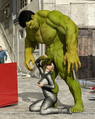 3d Sex Pictures With Monster Hulk