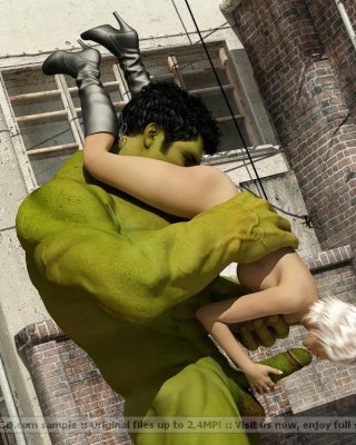 3d Sex Pictures With Monster Hulk