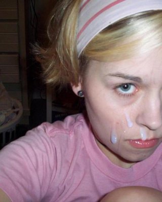 Real Amateur Girlfriends Taking Cum Facials