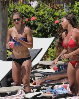 Alex Morgan And Sydney Leroux Showing Off Their Hot Bikini Bodies At The Beach I