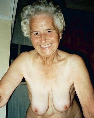 very Old Grannies Showing Wrinkled Bodies