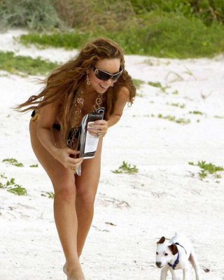 Mariah Carey Fucking Sexy And Hot Bikini And Topless Paparazzi Photos