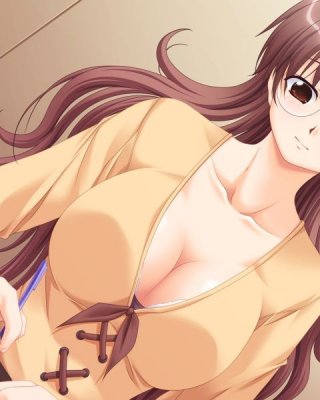 Big busty pink hentai nurse giving her patients handjobs #69347679