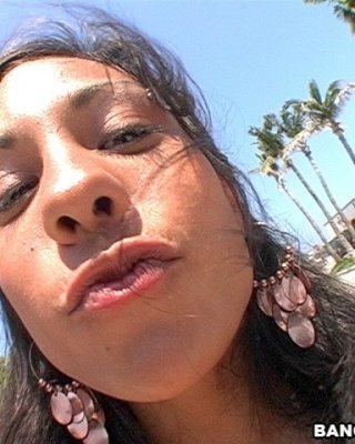 latina sweety sucks her heart out on a long veiny poll #78002724