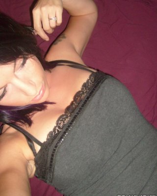 Babe Takes A Large Glass Dildo And Shoves It In Her Twat For Her BF To See.