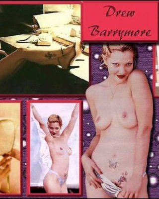 キュートなセレブ女優、ドリュー・バリーモアのヌード
 #75363805