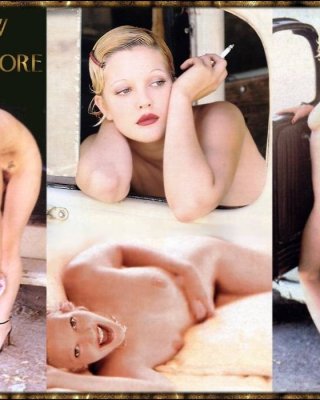 キュートなセレブ女優、ドリュー・バリーモアのヌード
 #75363811