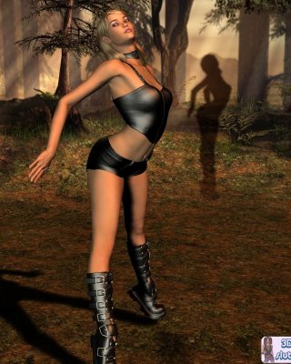 Hot toon babe erkunden die Wälder
 #69655731