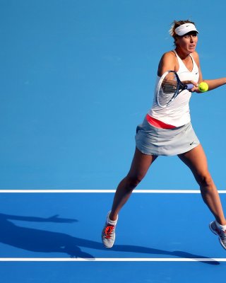 Maria sharapova blinkt ihr höschen in der 2. runde der china open 2014 in beij
 #75184397