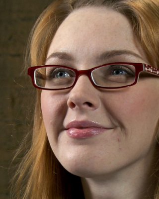 Innocent Redhead With Glasses Is Stripped Naked In A Public Bookstore, Fucked, A