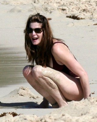 Stephanie Seymour zeigt ihren Arsch und posiert sexy
 #75406384