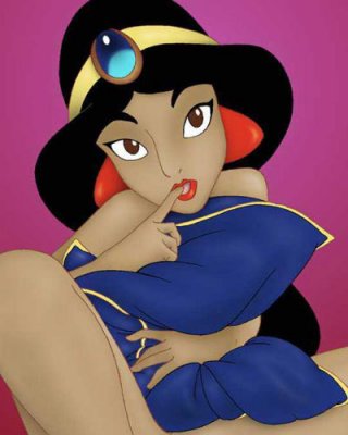 Prinzessin Jasmin bekommt Sperma gespritzt und geht ab
 #69579158
