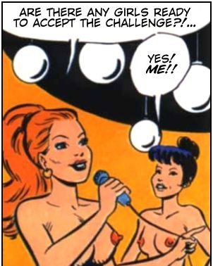 Comics von cockeye auf Live-Show ficken sechs Mädchen auf einmal
 #69626640