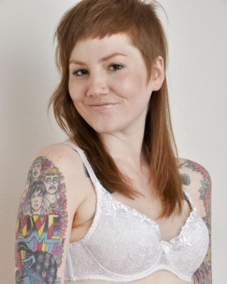 Hairy tattooed amateur teen spreading pussy #76512904